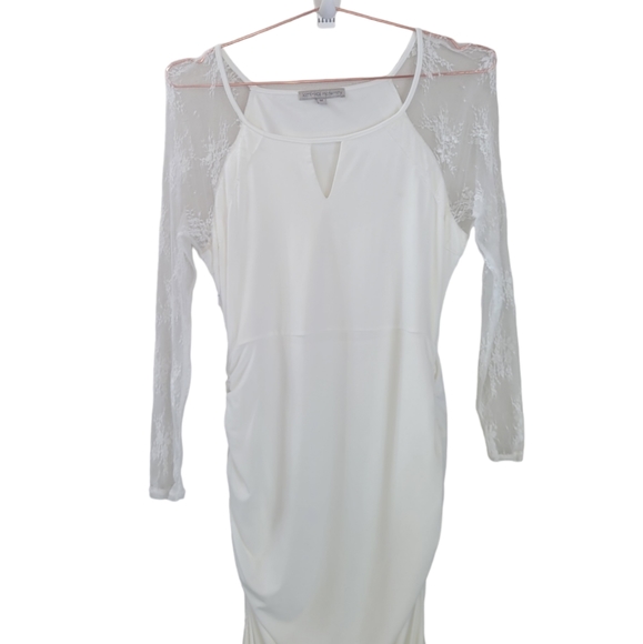 KIMI + KAI Maternity Mermaid Bridal Gown Size M - Picture 3 of 16